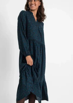 Best Midikleid aus Viskose Damen Kleider|Nachhaltigere Materialien