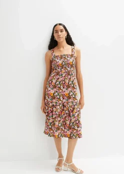 Damen bonprix Nachhaltigere Materialien|Kleider|Midikleid aus Viskose