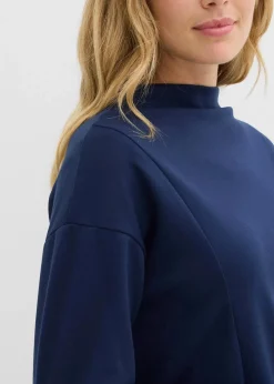 Hot Midikleid aus Viskose-Mix Damen Bekleidung·Pullover & Strickjacken|Kleider
