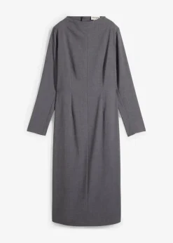 Damen bonprix Bekleidung·Pullover & Strickjacken|Kleider|Midikleid aus Viskose-Mix