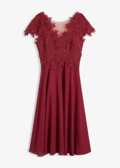 Clearance Midikleid aus zartem Tüll mit Spitze Damen Kleider|Festliche Mode
