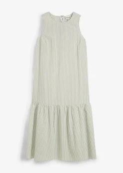 Damen bonprix Kleider|Bekleidung·Pullover & Strickjacken|Midikleid in A-Linie