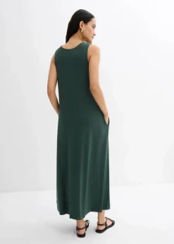 Outlet Midikleid in A-Linie Damen Kleider