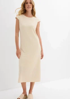 Damen bonprix Bekleidung·Pullover & Strickjacken|Kleider|Midikleid in Strickoptik