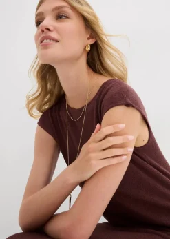 Discount Midikleid in Strickoptik Damen Kleider|Bekleidung·Pullover & Strickjacken