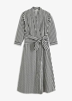 Outlet Midikleid mit Bindeband Damen Bekleidung·Pullover & Strickjacken|Kleider