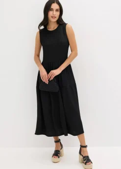Online Midikleid mit Rückenausschnitt Damen Bekleidung·Pullover & Strickjacken|Kleider