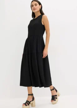 Online Midikleid mit Rückenausschnitt Damen Bekleidung·Pullover & Strickjacken|Kleider