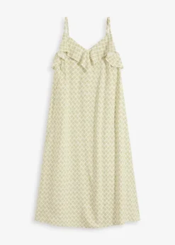Clearance Midikleid mit Rüsche Damen Bekleidung·Pullover & Strickjacken|Kleider