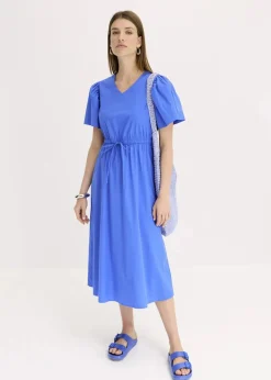 Hot Midikleid mit weiten Ärmeln Damen Kleider|Bekleidung·Pullover & Strickjacken
