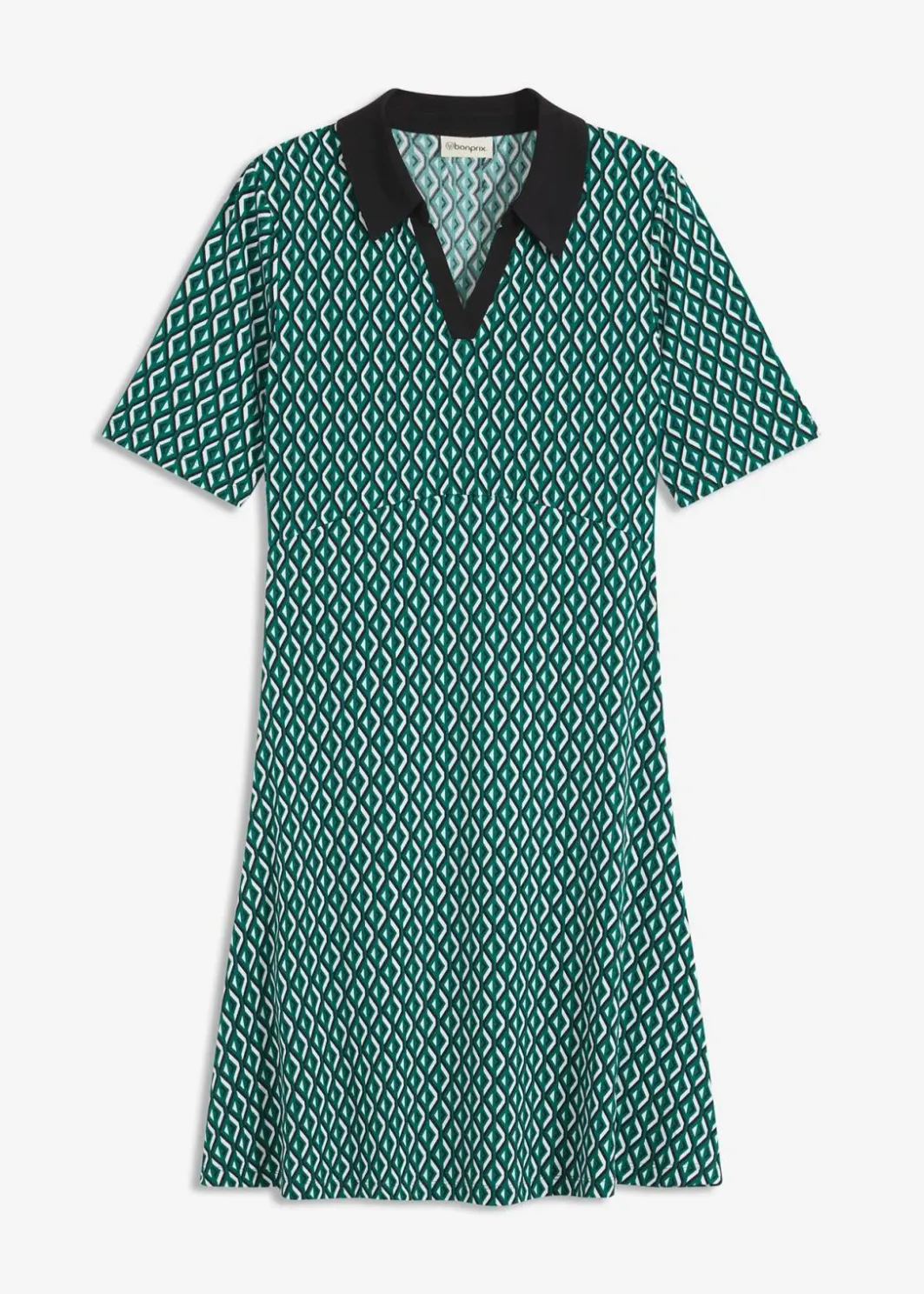 New Midi-Polokleid Damen Kleider|Bekleidung·Pullover & Strickjacken