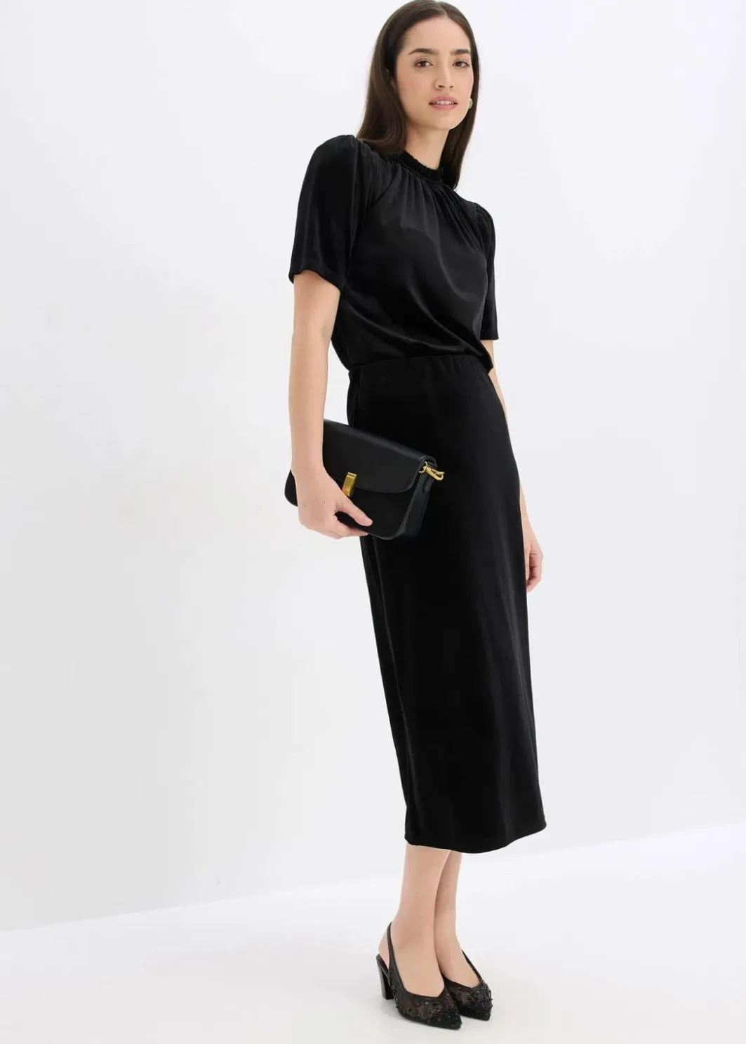 Damen bonprix Bekleidung·Sportbekleidung|Röcke|Midirock
