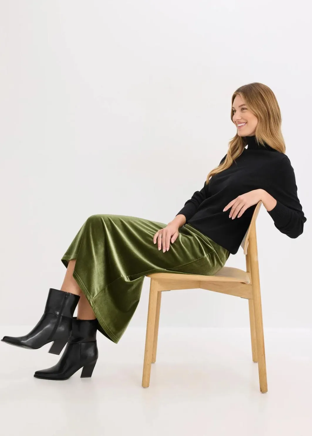 Sale Midirock Damen Röcke|Bekleidung·Sportbekleidung