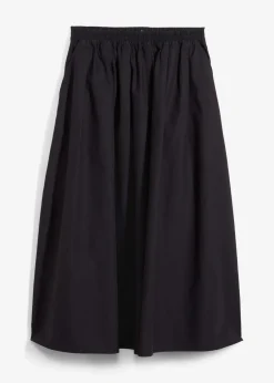 Damen bonprix Röcke|Zweiteiler & Sets|Midirock aus reiner Baumwolle