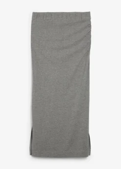 Damen bonprix Bekleidung·Sportbekleidung|Röcke|Midirock aus fließender Viskose