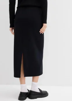 Damen bonprix Bekleidung·Sportbekleidung|Röcke|Midirock aus Scuba