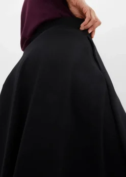 Damen bonprix Bekleidung·Sportbekleidung|Röcke|Midirock aus Viskose-Mix