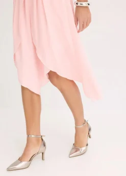 Best Midirock mit Ruffle und Chiffon Damen Röcke