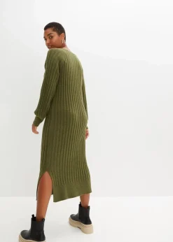 Damen bonprix Bekleidung·Umstandsmode|Bekleidung·Pullover & Strickjacken|Midi-Strickkleid
