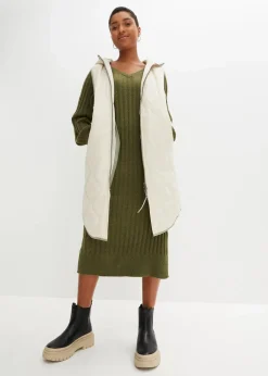Damen bonprix Bekleidung·Umstandsmode|Bekleidung·Pullover & Strickjacken|Midi-Strickkleid