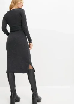 Damen bonprix Kleider|Strickmode|Midi-Strickkleid