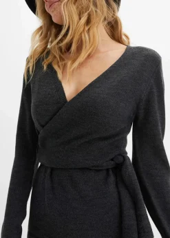 Damen bonprix Kleider|Strickmode|Midi-Strickkleid