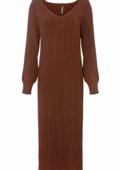 Midi-Strickkleid Damen Bekleidung·Umstandsmode|Bekleidung·Pullover & Strickjacken