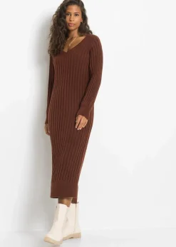 Midi-Strickkleid Damen Bekleidung·Umstandsmode|Bekleidung·Pullover & Strickjacken