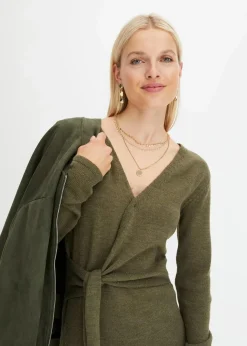 Midi-Strickkleid Damen Bekleidung·Umstandsmode|Bekleidung·Pullover & Strickjacken