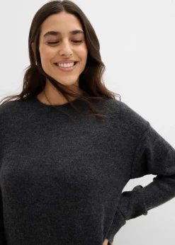 Damen bonprix Bekleidung·Umstandsmode|Bekleidung·Pullover & Strickjacken|Midi-Strickkleid