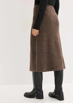 Best Midi-Strickrock Damen Röcke|Bekleidung·Sportbekleidung