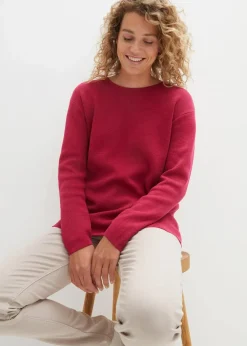 New Milano Rib Pullover mit Rundhals Damen Bekleidung·Umstandsmode|Bekleidung·Jeans