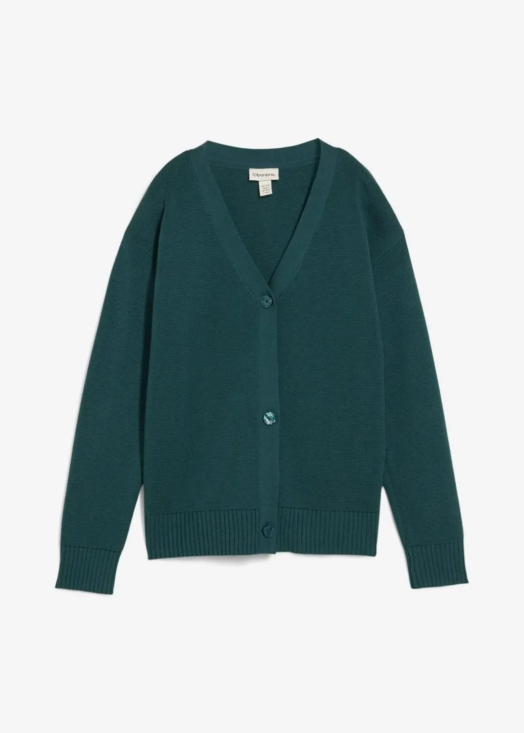 New Milano Rib-Feinstrickjacke Damen Pullover & Strickjacken|Basics