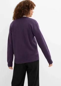 Hot Milano Rib-Feinstrickjacke Damen Bekleidung·Umstandsmode|Strickmode
