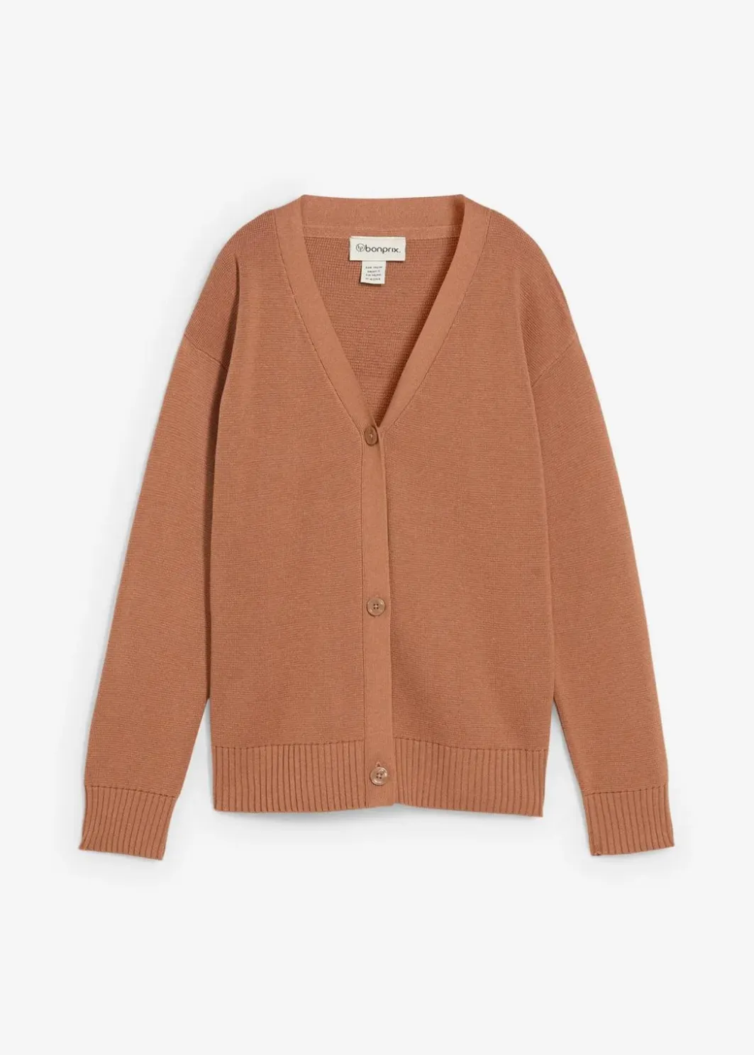 Damen bonprix Bekleidung·Umstandsmode|Strickmode|Milano Rib-Feinstrickjacke