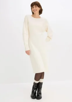 Damen bonprix Bekleidung·Umstandsmode|Bekleidung·Pullover & Strickjacken|Milano Strickkleid