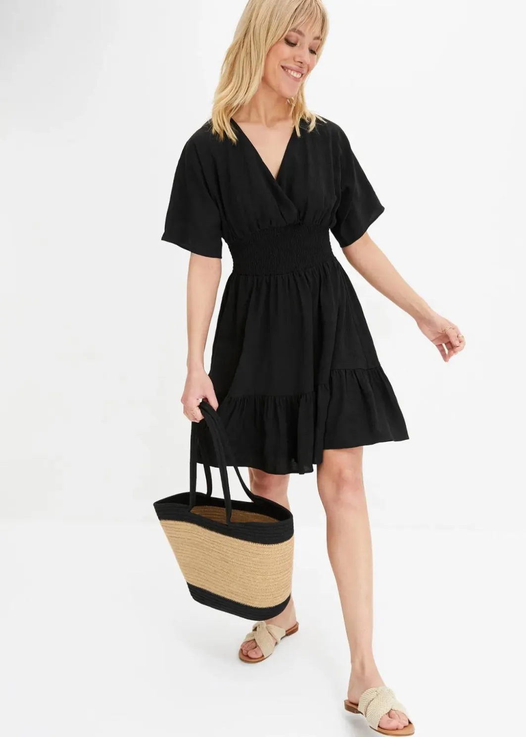 Damen bonprix Nachhaltigere Materialien|Kleider|Minikleid
