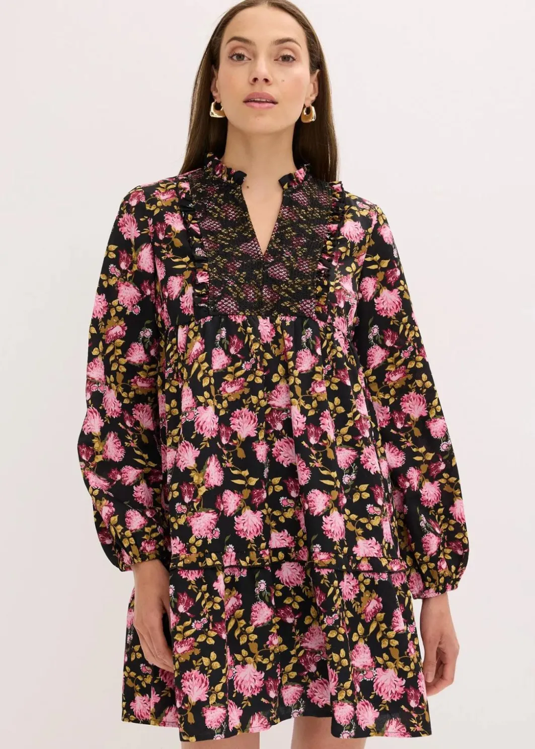 Damen bonprix Bekleidung·Pullover & Strickjacken|Kleider|Minikleid