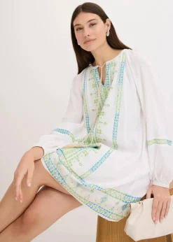 Damen bonprix Kleider|Bekleidung·Pullover & Strickjacken|Minikleid