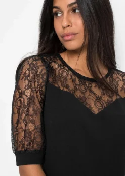 Damen bonprix Kleider|Bekleidung·Pullover & Strickjacken|Minikleid