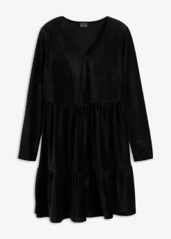 Minikleid aus elastischen Samt Damen Kleider|Bekleidung·Pullover & Strickjacken