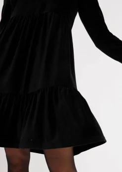 Minikleid aus elastischen Samt Damen Kleider|Bekleidung·Pullover & Strickjacken