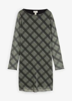 Best Minikleid aus feinem Mesh Damen Kleider