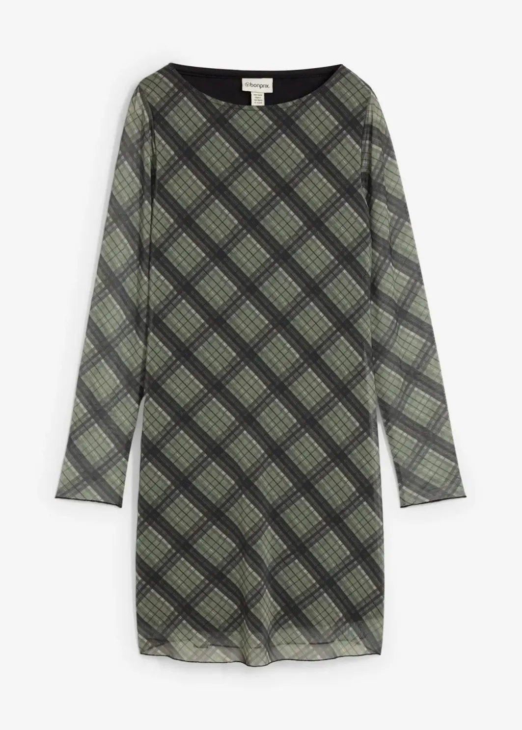 Best Minikleid aus feinem Mesh Damen Kleider