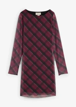Best Minikleid aus feinem Mesh Damen Kleider
