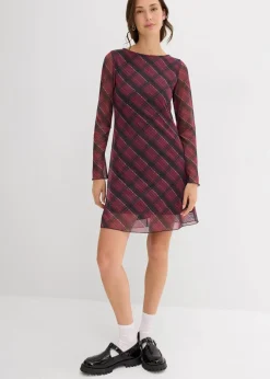 Best Minikleid aus feinem Mesh Damen Kleider