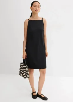 Best Minikleid aus fließendem Scuba Damen Kleider|Bekleidung·Pullover & Strickjacken