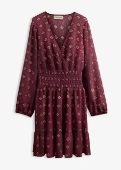 Damen bonprix Kleider|Nachhaltigere Materialien|Minikleid aus fließender Viskose