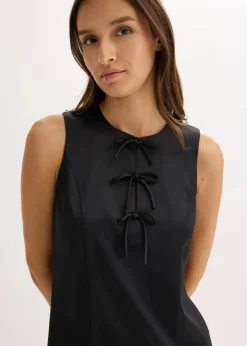 Damen bonprix Bekleidung·Pullover & Strickjacken|Kleider|Minikleid aus glänzendem Satin