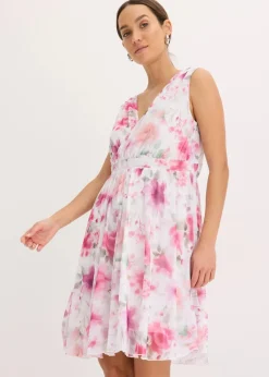 Outlet Minikleid aus Mesh Damen Nachhaltigere Materialien|Kleider